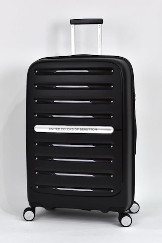 Benetton Büyük Boy %100 Polipropilen Valiz Siyah Bnt1000 Siyah