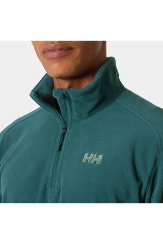 Helly Hansen Mount Fleece Erkek Yarım Fermuarlı Polar Hha..12001.hha.453 Yeşil