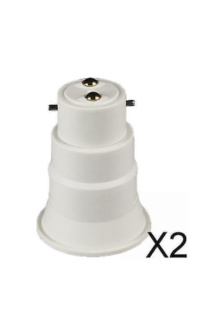 2-4'lü Paket B22'den E27'ye Ampul Dönüştürücü Armatür Süngü Diğer