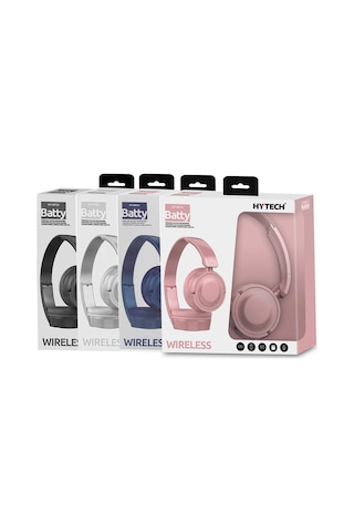 Hytech HY-XBK33 Batty TF Kart Özellikli Bluetooth 5.0 Kulak Üstü Kulaklık