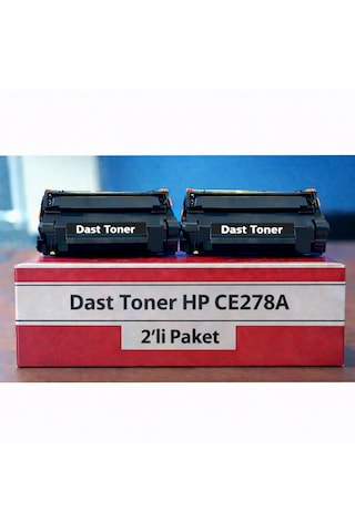 Hp Ce278a Uyumlu Toner 2'li Paket