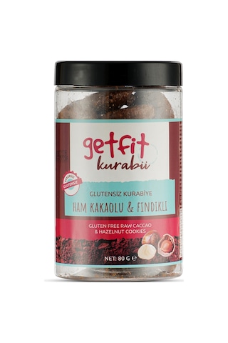 Getfit Ham Kakaolu Fındıklı Kurabiye 80 Gr