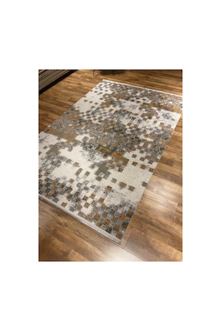 Aster 05c Gold-gri Halı Çok Renkli