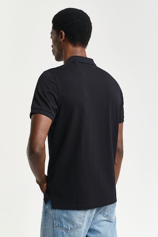 Gant Erkek Regular Fit Shield Pique Polo T-shirt - Siyah Black