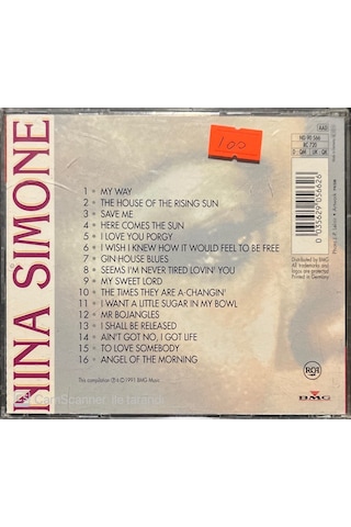 Plak Değildir Cd Dir Cd Nina Simone Collection Cd