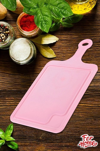 Kesme Tahtası Kaydırmaz Plastik Kesme Sunum Tahtası Pratik Kesim Panosu 165x315 Mm Royaleks-fr-105 Çok Renkli