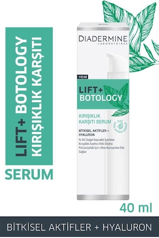 Diadermine Lift + Botology Kırışıklık Karşıtı Serum 40 ML