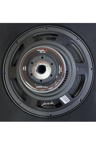 Forx 30cm Subwoofer Tek Bobin 1200wat 300rms Kabinsiz Bas