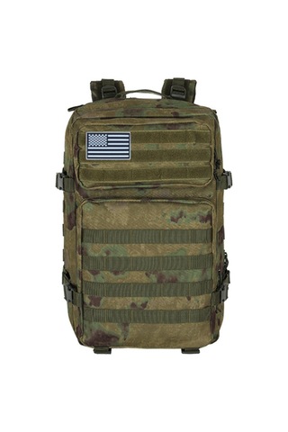 Ccgloball Dış Mekan3 Boyutlukamp Açık Dağcılık Kamuflaj Taktik Sırt Çantası Yeşil Atık