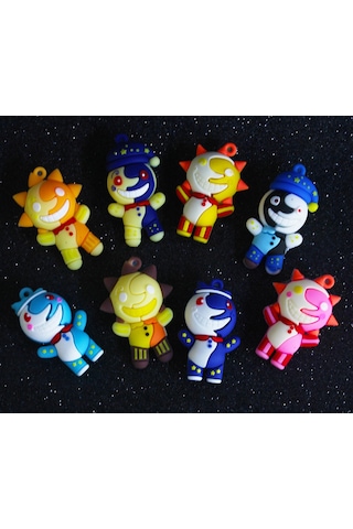 Five Nights At Freddy S Fnaf Sundrop & Moondrop 8 Li Silikon Figür Oyuncak Koleksiyon Seti