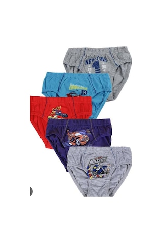 Kota 1019 Erkek Çocuk Baskılı Slip Külot 12 Adet 001