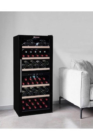 La Sommeliere Ls102dzbl Çift Saklama Bölmeli Şarap Dolabı