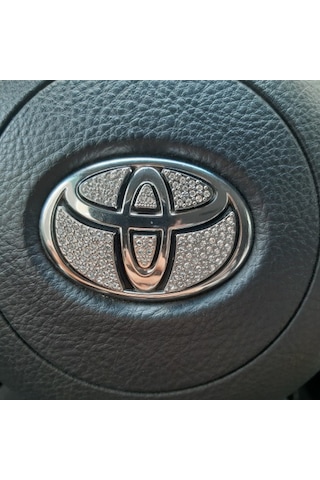 Toyota Taşlı Direksiyon Logosu Kristal Toyota Stone Steering