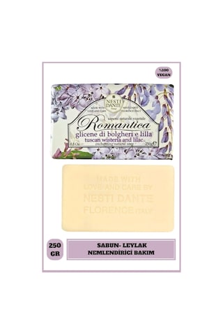 Nesti Dante Romantica Tuscan Wisteria and LMor Salkım ve Leylak Vegan Bakım Sabun 250 G Nesti Dante Romantica Tuscan Wisteria and LMor Salkım ve Leylak Vegan Bakım Sabun 250 G