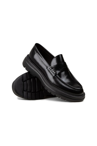 Deery Erkek Hakiki Deri Siyah Loafer Ayakkabı - 02006msyhe03 Siyah