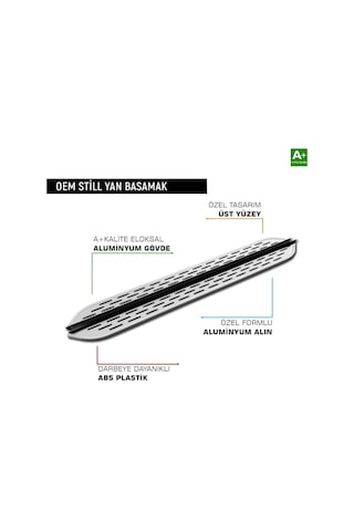 Volvo Xc 90 2015 2016 2017 2018 2019 2020 2021 2022 2023 2024 Araca Özel Yan Basamak