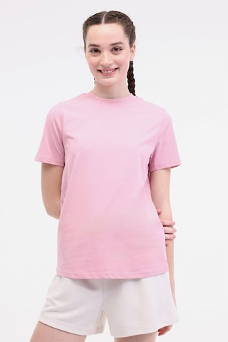 Lumberjack Robi Kadın Pembe Yuvarlak Yaka Tişört 101941229 Pembe