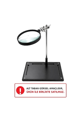 Zd-11p Büyüteçli Yardımcı El - Mercek Aparatı Zd-11p Ve Zd-150h-1 Alüminyum Taban Ile Uyumlu