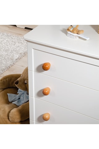 Meltem Kids Classy Krem Genç Odası Şifonyer
