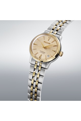 Seiko Presage Cocktail Time Srpl64j1 Kadın Saati Metalik Gri