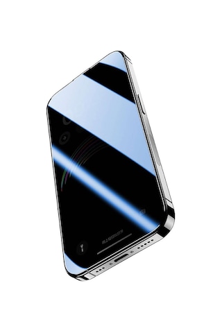 Vendas Apple Uyumlu iPhone 15 Pro Max Anti-dust Warrior 9d Full Cover Privacy Gizleyen Temperli Cam Ekran Koruyucu