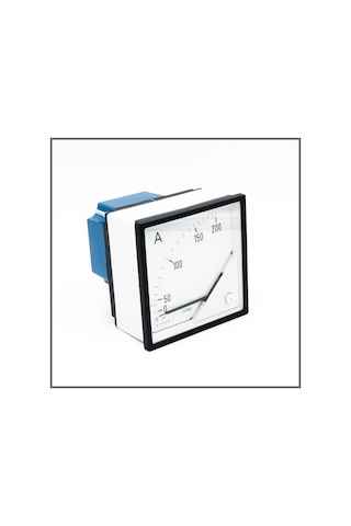 Frer Ac Analog Ampermetre 200/5a Akım Trafosu Girişli 96x96mm. 90