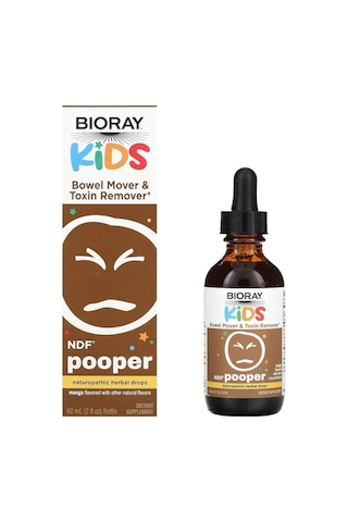 Bioray , Kids, Ndf Pooper, Mango , 2 Fl Oz 59 Ml 2 Fl Oz