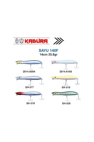 Kabura Sayu 140f Sahte Balık 523