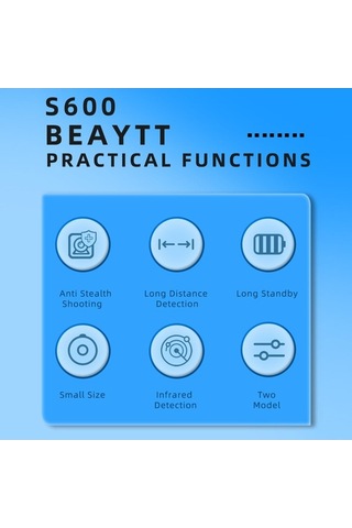 Createtech 5pcs Kamera Dedektörü Kızılötesi Gözetleme Önleyici Kablosuz, Güvenli Korumalı