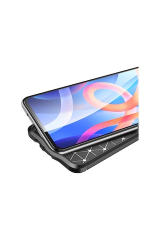 Xiaomi Poco M4 Pro 5G Kılıf Zore Niss Silikon Kapak-Lacivert