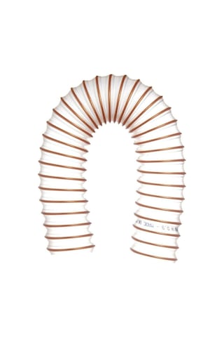 Pu Telli Poliüretan Şeffaf Hortum 80Mm 3 Metre