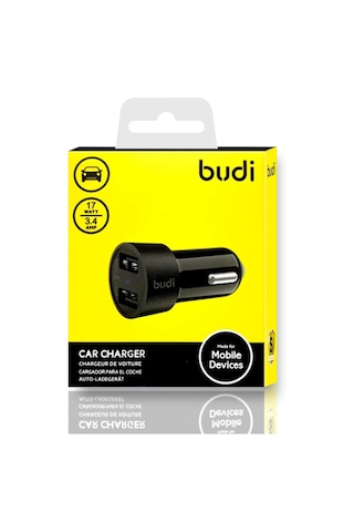 Tr Cc622bs 17w 3.4a Dual Port Usb Araç Şarj Cihazı - Kompakt Ve Hafif Çift Usb Girişli Araç Şarj Aleti