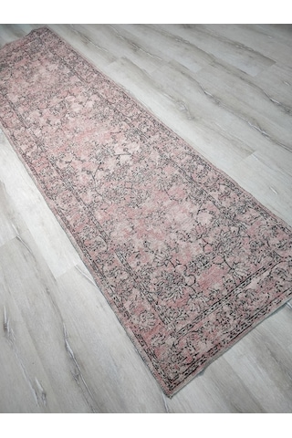Türkmen Halı Vintage Mood 3201A Pudra 80X300 Cm Kilim