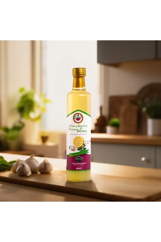 Meşe Fıçı Limon Maydanoz Sarımsak Sirkesi 500 ML