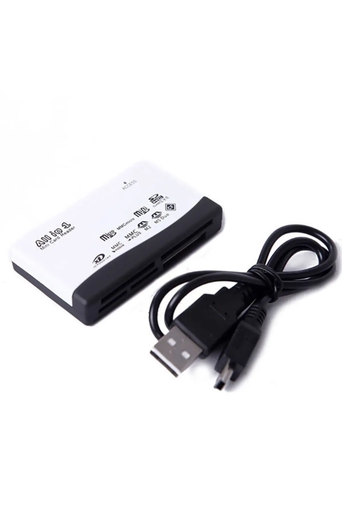 Mettzchrom Çoklu Hafıza Kart Okuyucu Bütün Kartları Okuyan Multi Card Reader
