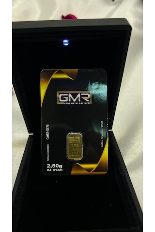 1 Adet 2,5 Gr 24 Ayar Altın Gmr