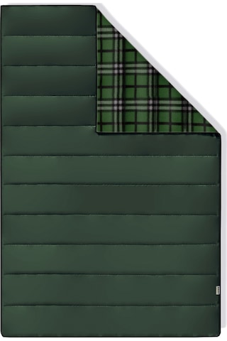 Haegs Flanel Kamp Battaniyesi, Seyahat Yorganı Dış Mekan Hafif Kompakt Outdoor Kamp Çadır Karavan Battaniye 215-150 Cm Haki