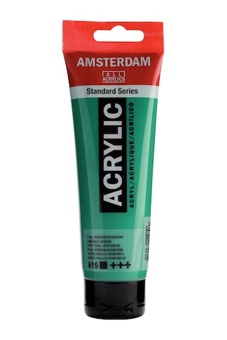 Amsterdam Zümrüt Yeşili 120 ml Akrilik Boya 615 P-111886