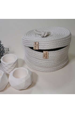 Zengin Design Home Zengin Supla Ekmek Sepeti Beyaz