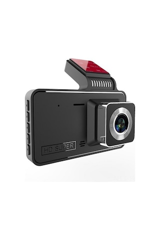 Lemestar 4 İnç Dokunmatik Ips Ekran 1080p Full Hd Çift Lensli Gizli Sürücü Kaydedici - Dayanıklı Ve Kompakt Tasarım