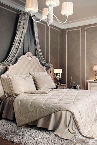 Varol Laura Home Nottingham İpek Yorgan Tek Kişilik Beyaz