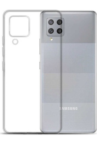 Zore Galaxy Uyumlu M22 Kılıf Süper Silikon Kapak - Renksiz Renksiz