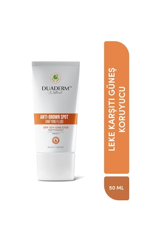 Leke Karşıtı Yüksek Koruma Anti-brown Yüz Güneş Kremi Spf50+ Vitamin C + Uva/uvb 50 Ml