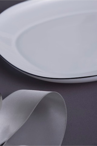 Karaca Agata Opal Cam Kayık Tabak 33 Cm