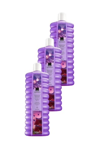 Senses Oriental Escape Portakal Çiçeği Ve Paçuli Kokulu Banyo Köpüğü 1 Lt Üçlü Set Fresh