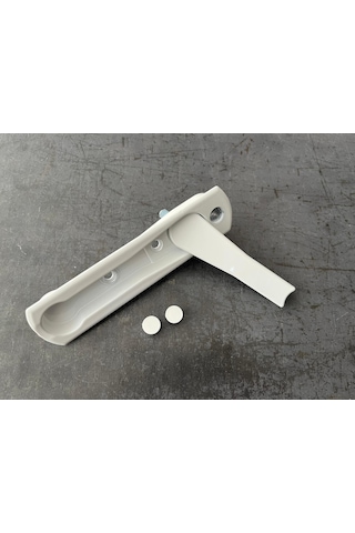 Beyaz Alüminyum Sürme Gömme Gizli Kol