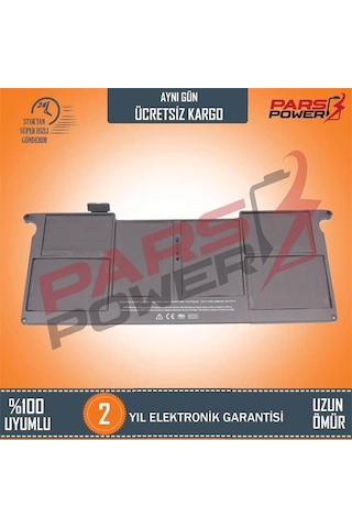 Macbook Air Uyumlu 11" A1406 , A1370 (2011)Batarya - Pil 406238