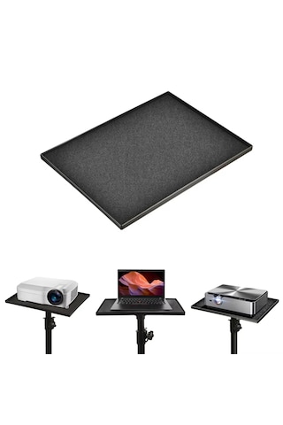 Microcase Sunum Projeksiyon Cihazı Notebook Vb İçin Çok Amaçlı Ayaklı Sehpa Stand Plastik + 2.1 Mt Tripod - Al5099