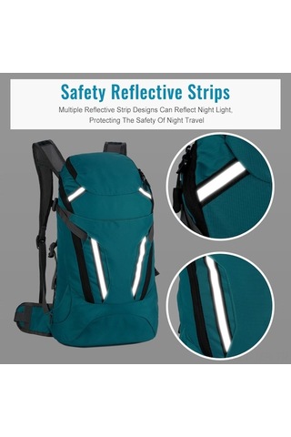 Artfulabode Yürüyüş Ve Su Sırt Sırt Seyahati Paketlenebilir Naylon Mavi Katlanabilir Kamp İçin Hafif Geçirmez Çantası Çantası Bisiklet Gn Mavi