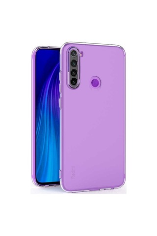 Adige Xiaomi Redmi Note 8 Kılıf Kamera Korumalı Süper Silikon